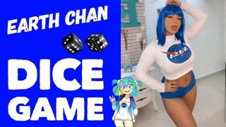 Earth Chan コスプレイヤーがきついマンコを見せびらかしながら熱いJOIを与える