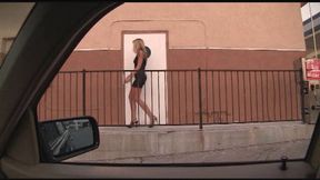 Cuckold Boyfriend Sits In The Car While Darcy Sucks Off Stranger's Cock At The Gas Station Bathroom Gloryhole! (wmv)