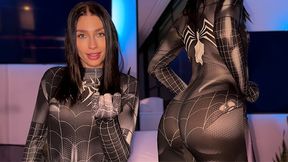 Stepsister Dressed As Spidergirl Wants Me To Leave Her Pussy Full Of Cum With Miss Ary