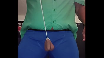 Playing with my little dick in slow motion