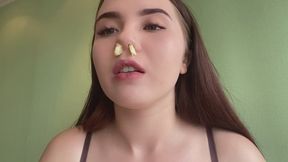 butter in nose
