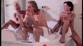 He Fucks Two Women and This Beautiful MILF Watches While He Masturbates