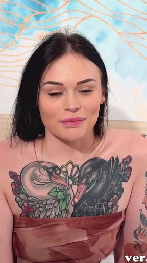 Captivating moment from &quot;Chubby model Miss Booty tries first EroCom sex date with German user&quot;