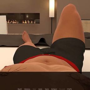 Dim the lights: sexy girl in hot tub ep 4