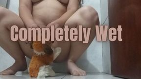 I peed in the little one