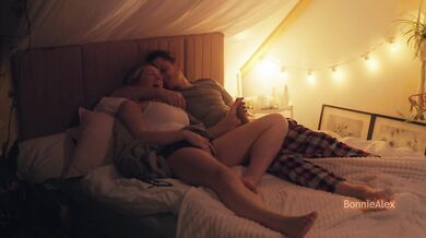 The movie is good, but the sex is much better! Mutual masturbation and sideways sex by a real couple