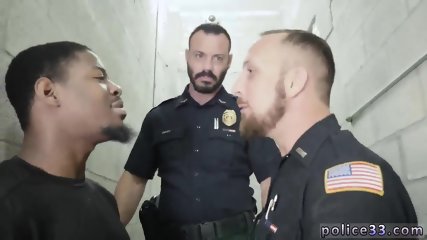 Cops touching men dicks gay Fucking the white police with some chocolate dick