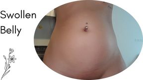 My swollen belly again