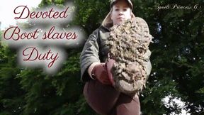 Devoted Boot slaves Duty