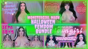 monstergirl mash HALLOWEEN femdom bundle!