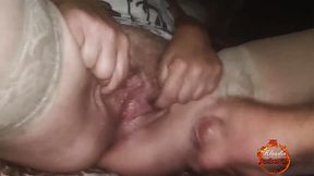 Molsar gives a POV creampie to Klaudia AmberGirl's creamy pussy.