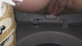 My craziest video - risky taking video of pee in the airplane