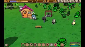 Elven Milkmaid Filled by Stallion in Busty Hentai Fantasy Tale