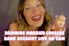 SAD MARRIED LOOSER PIGGY PAYS ME 2500 LIVE ON CAM