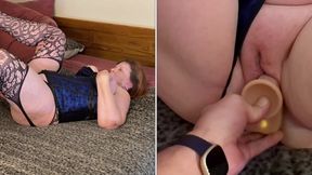 Granny Nurse Chapel’s Bwc Dildo Masturbation & Orgasms