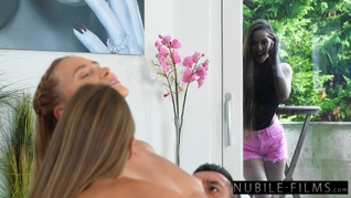 Bikini clad babes Ivi Rein & Tiffany Tatum seduce friend's lonely husband into 3way