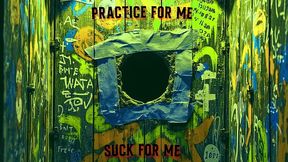 practice for the glory then suck at the gloryhole interactive dildo suck intructions