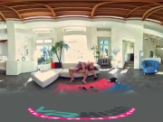 VRHush - Help Stretch Out Abby Cross