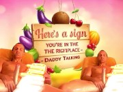 Here’s a Sign That You’re In The Right Place (Lots of Oily Fun & Daddy Dirty Talking)