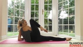 Ashley Jayne In Are You Ready To Do The Nude Yoga With