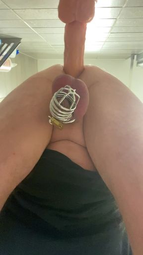 Dildo in shower