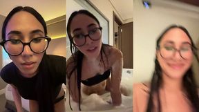 novinha de 18 anos batendo papo em live adulta - julia costa