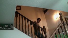 Tanned Smoking Slut Stepmother Talked Into Having Sex With Her Stepson ( PART 1 )