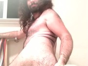 Extreme fisting ATM deepthroat distention: 12 inch dildo, fist in ass at the same time, then throat