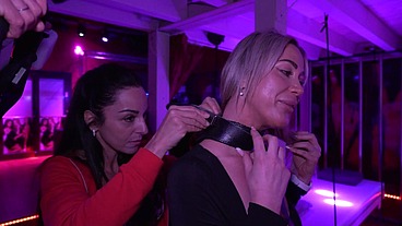 Onlymaya - BTS Hot Blonde comes to the club to get fucked and pissed.