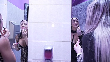Onlymaya - BTS Hot Blonde comes to the club to get fucked and pissed.