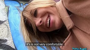 Martin Gun - Real Outdoor Pick Up Ends With Her Cheating On Her Boyfriend