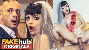 FAKEhub - Bride Not To Be Sonya Durganova cheats on her future husband in a hotel while on Hen Do