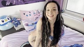 Petite Teen: First Solo & Orgasm Tease
