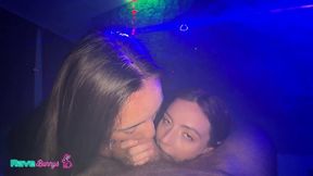 rave beauties sasha tatcha and serena hill’s naughty afterparty!