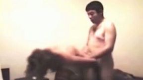 My girlfriend likes to ride my dick in front of the mirror