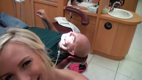 I Know That Girl - Blonde Britney Beth &amp; Eric Turn a Routine Checkup Into a Mean Titty Fuck &amp; Pussy Pounding