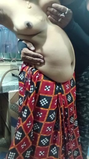 Desi Village Couple Homemade Sex in Kitchen
