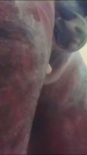 Bihari boys have a new way of masturbating.   Clip 1