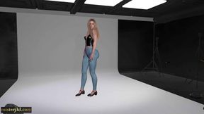 Dakota Enjoying her Studio Audition