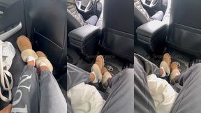 j’adore sortie a l’arrache comme ca avec mes chaussons uggs ...