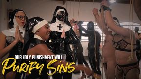 Nuns and demons team up to punish sinners slaves - Part 1 (720 EN-sub)