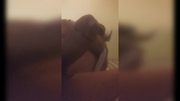Cute tranny cum over you