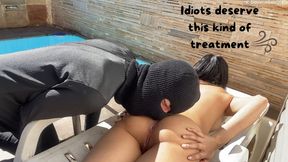 farting and sunbathing