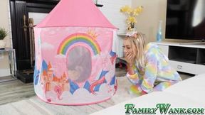 Tattooed Blonde Chloe Temple Screams In Taboo Passion-Filled Fuck Session