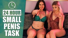 24 Hour Small Penis Task - Amber, Gabie