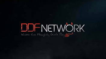 Kinky Sauna Visit - Brunette Teen Gives POV Footjob