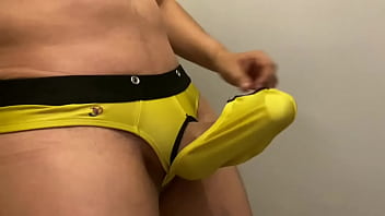 TANGA JOE SNYDER AMARILLA JOCKSTRAP