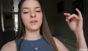 Win a Live Quickie: Allice Leo's Sunlit Bathroom Seduction