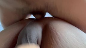 bareback threesome with asian twink