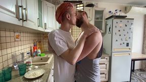 my step brother-in-law takes me to the kitchen and i like it
